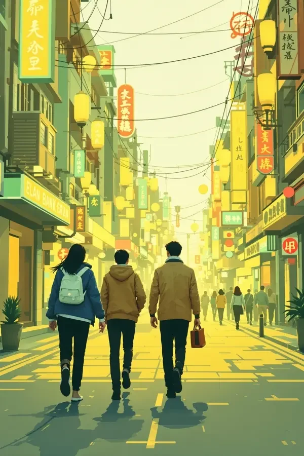 都市霓虹 都市 封面